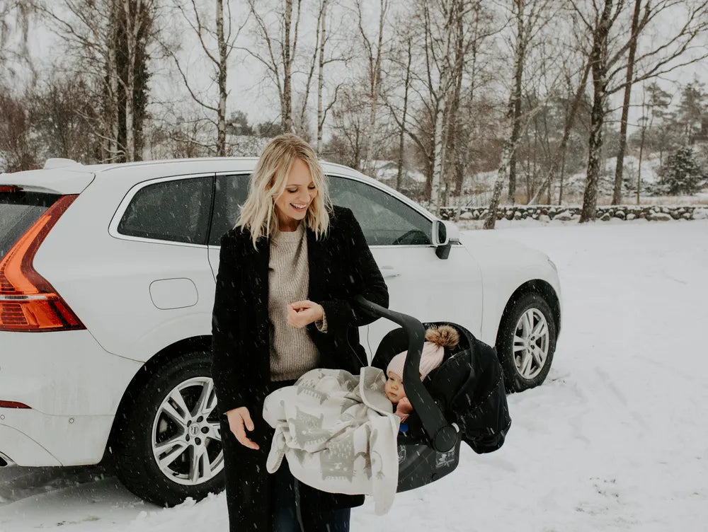 Пътуване с дете с кола през зимата. Как да го направим безопасно и без стрес?