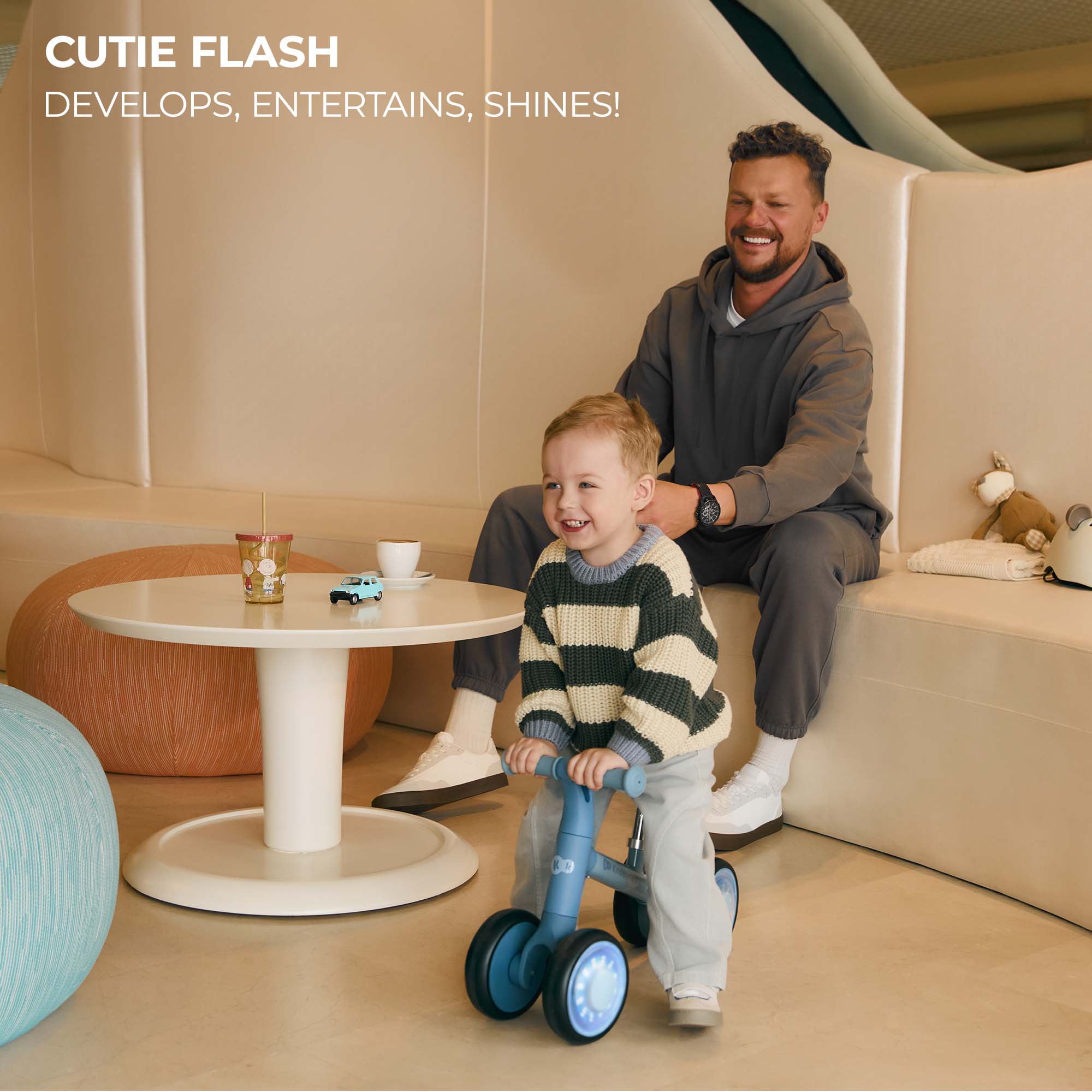Kinderkraft CUTIE FLASH ride on GREEN