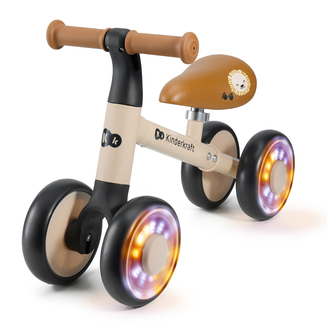 Kinderkraft CUTIE FLASH колело за баланс BEIGE