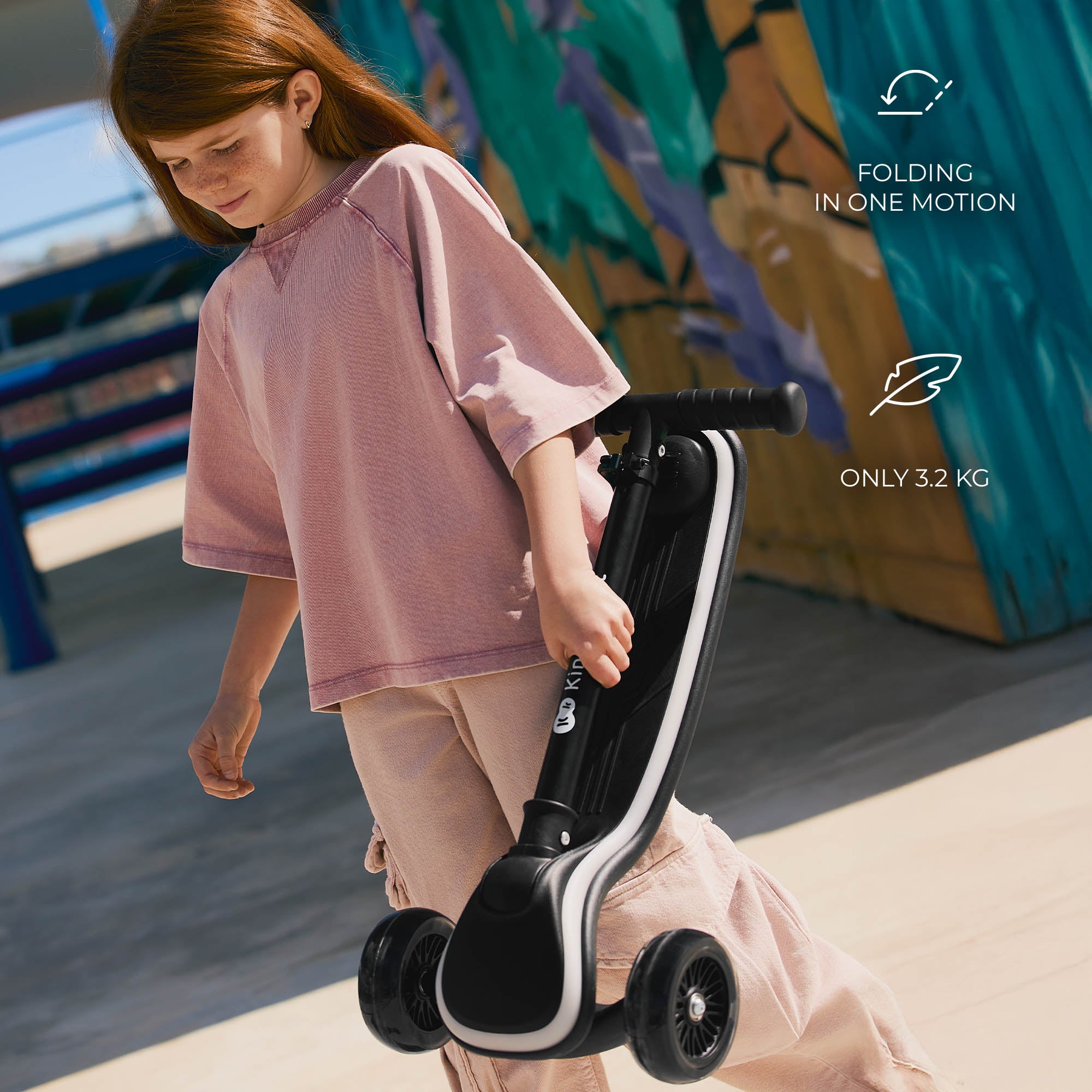 Kinderkraft RAKET тротинетка PINK