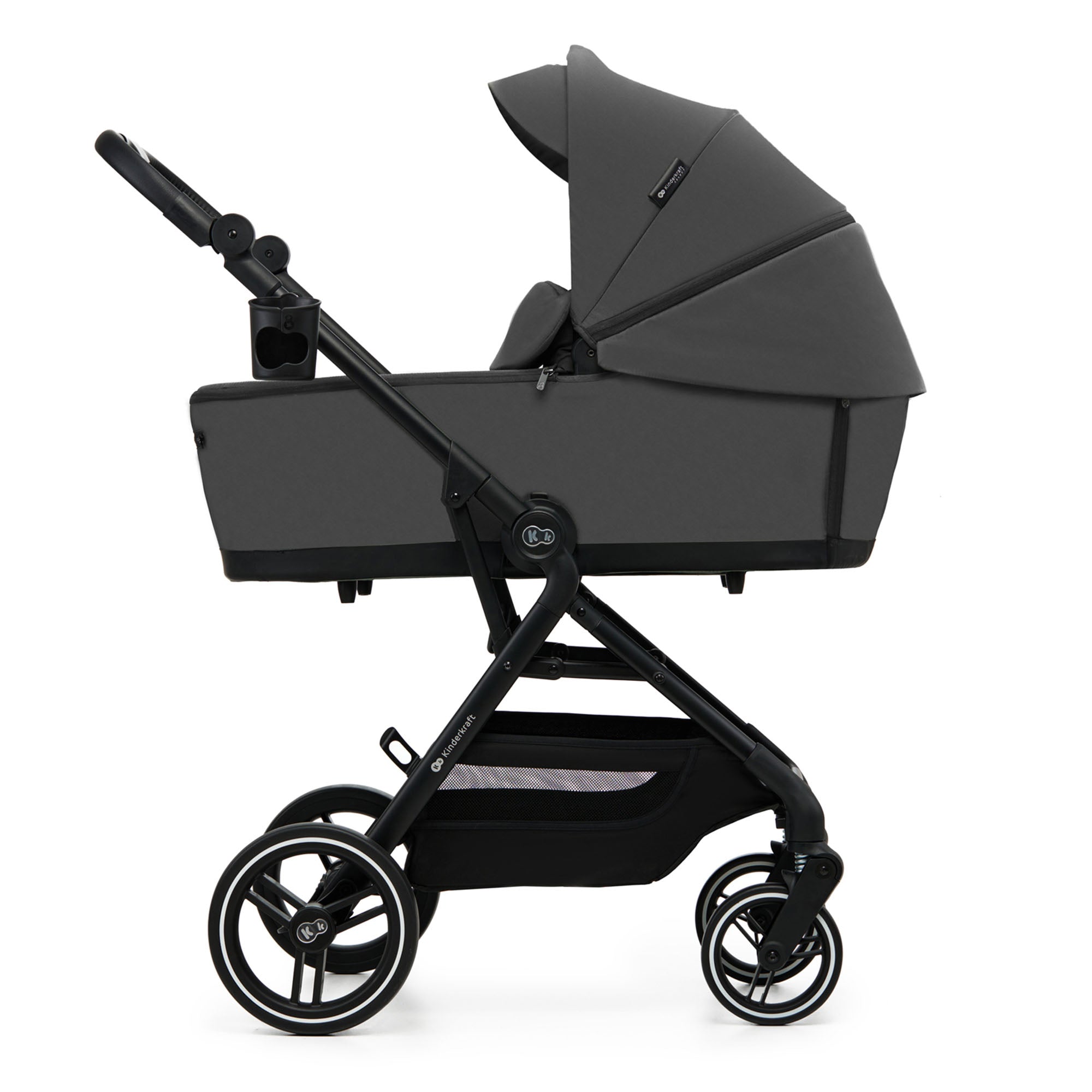 Kinderkraft YOXI бебешка количка 3в1 MOONLIGHT GREY