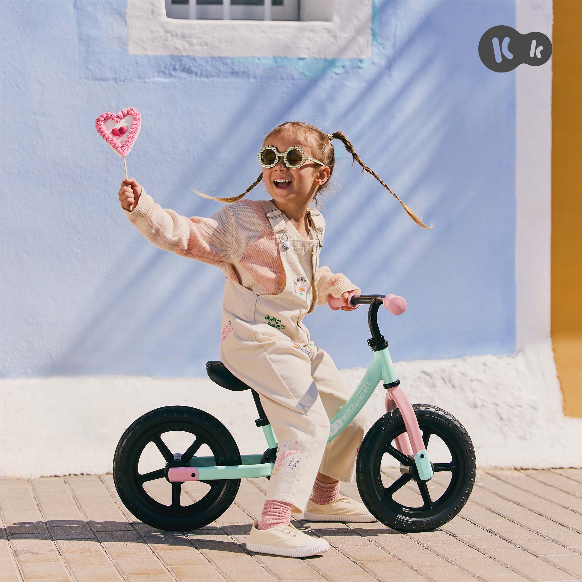 Kinderkraft колело за баланс 2WAY NEXT 2025 BLACK