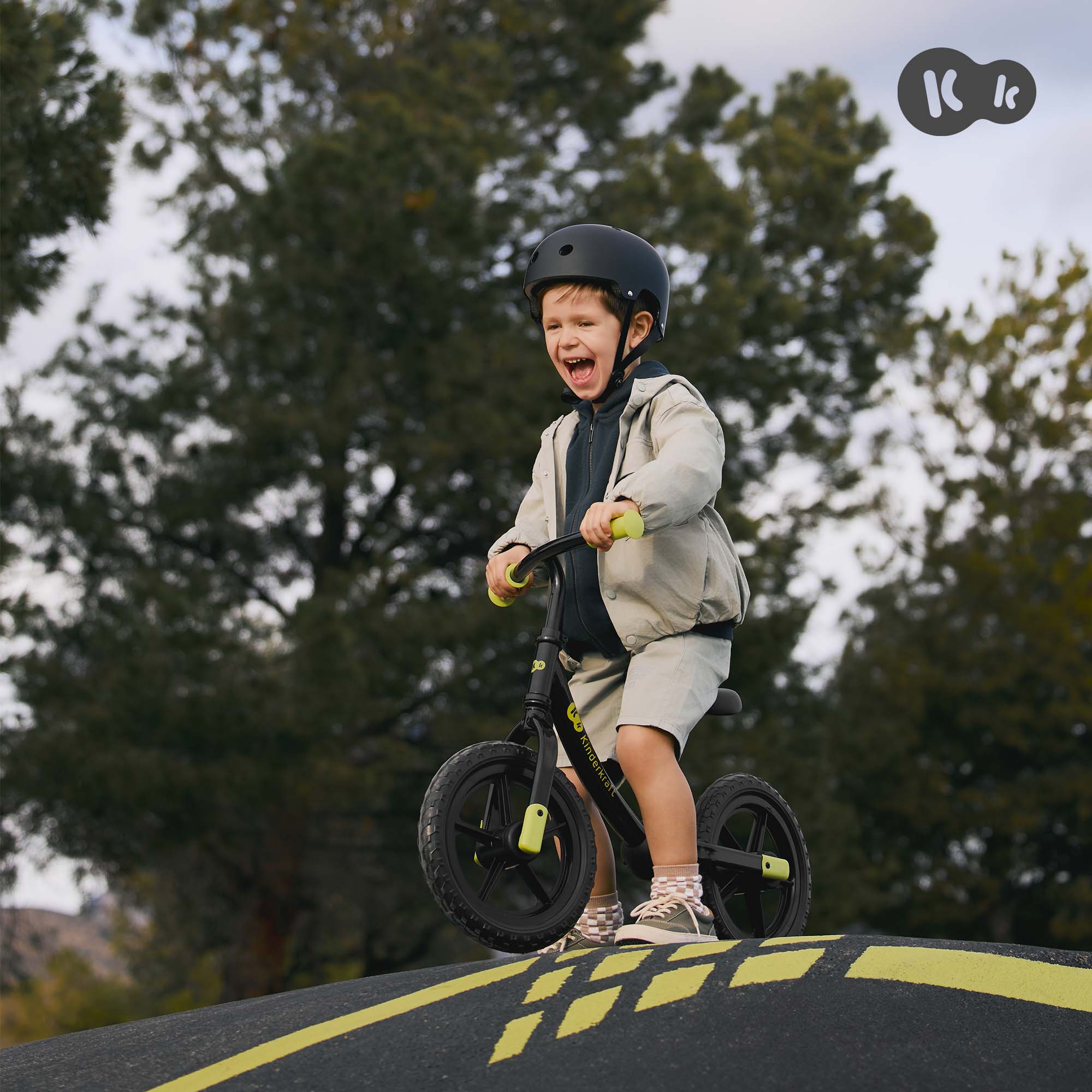 Kinderkraft колело за баланс 2WAY NEXT 2025 BLACK