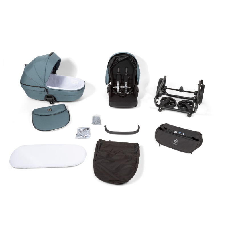 Tutis UNO 6+ бебешка количка 2в1 143 Menta