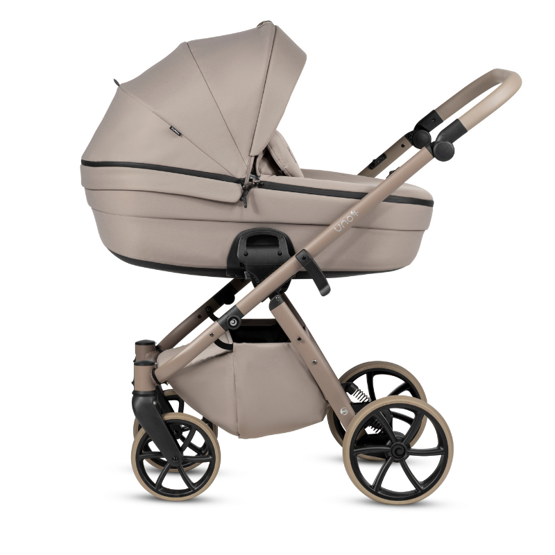 Tutis UNO 6+ бебешка количка 2в1 172 Taupe