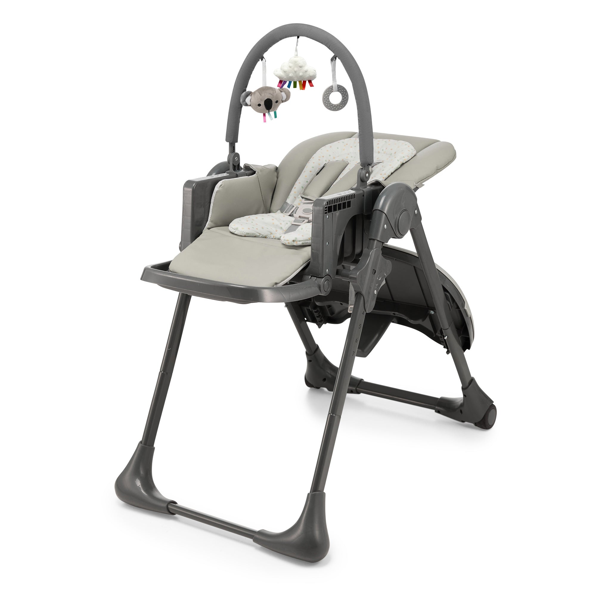 Kinderkraft TUMMIE столче за хранене GREY