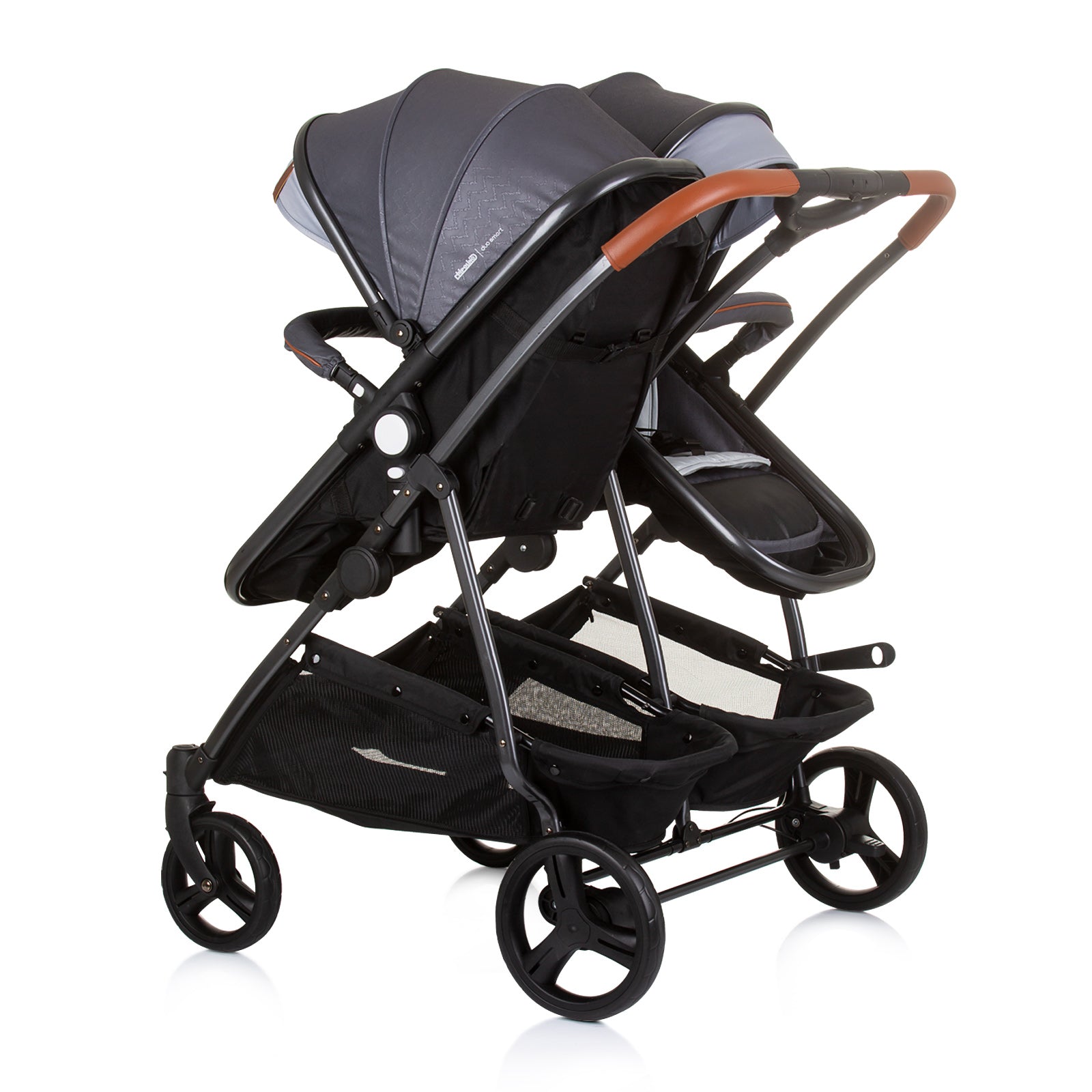 Chipolino Бебешка количка за две деца Duo Smart