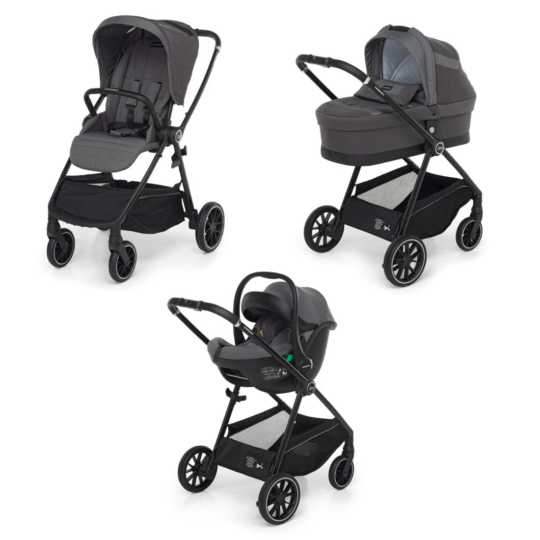 Бебешка количка Foppapedretti DIVO I-SIZE 3 в 1 Sport