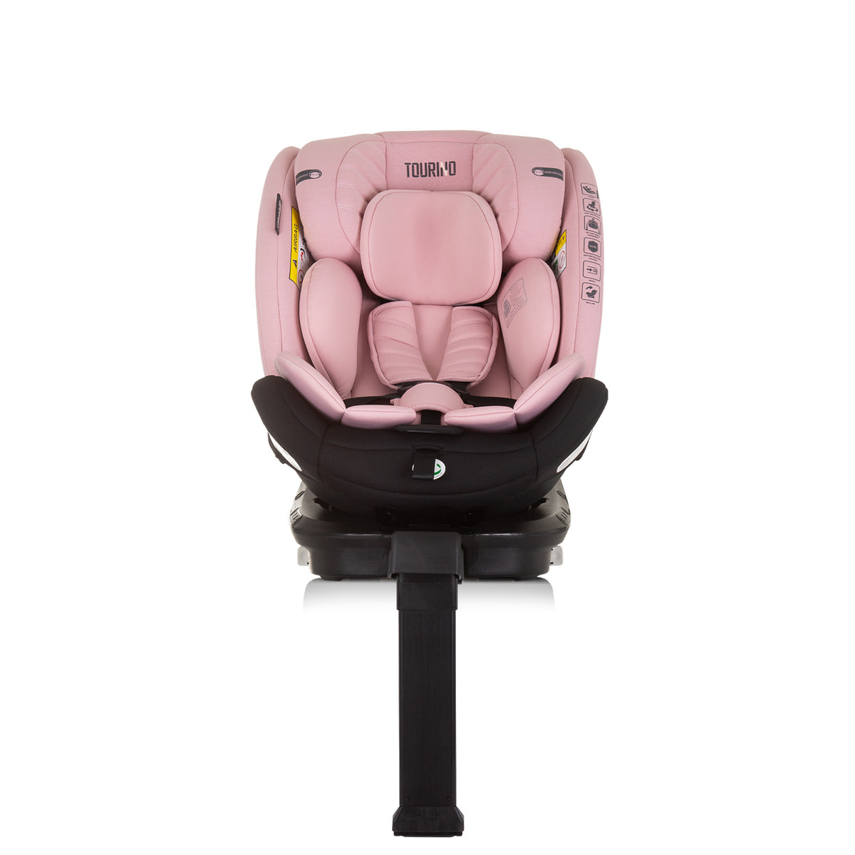 Chipolino Столче за кола 360 I-size 40-150 ТОРИНО фламинг