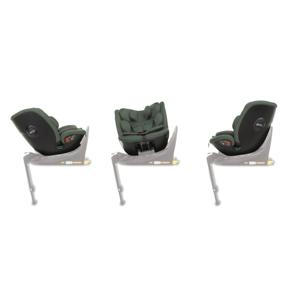 Комплект столче за кола Foppapedretti 3 в 1 Disk Grow i-Size + база Disk i-Size + столче Disk Infant i-Size