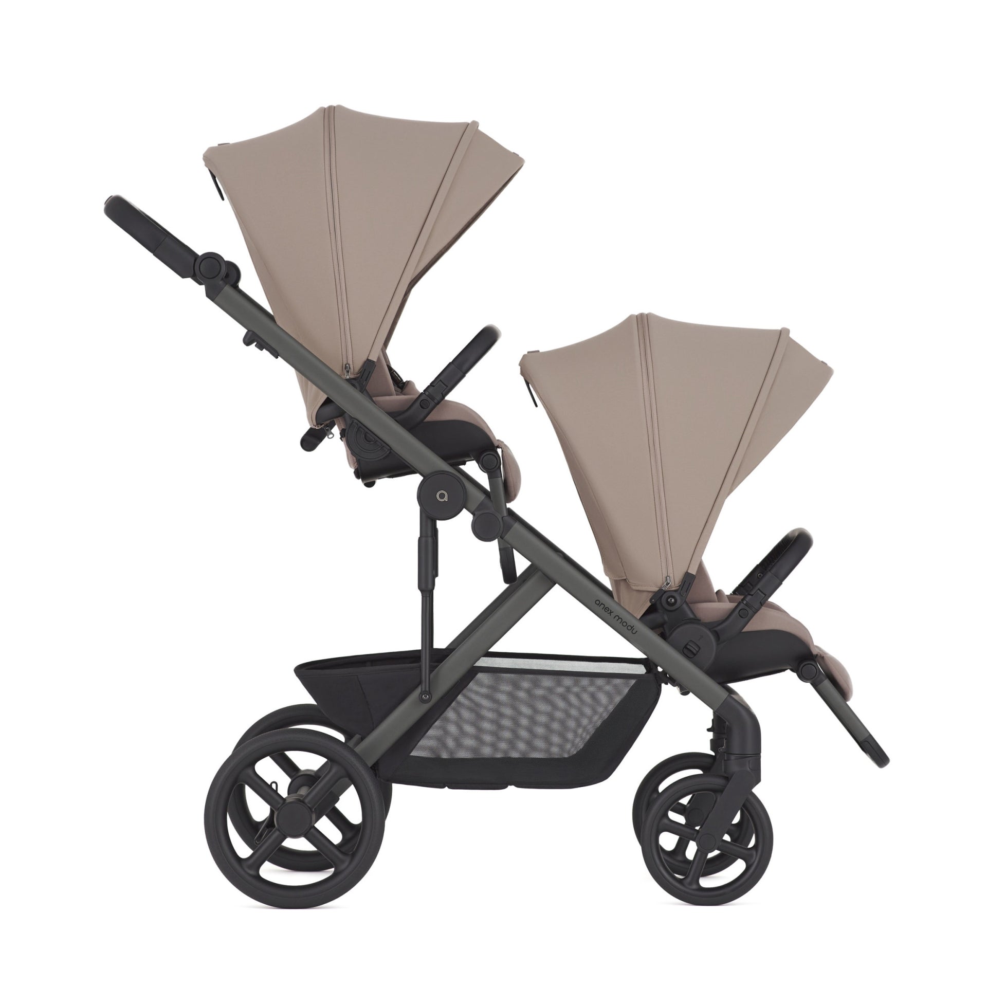 Бебешка количка Anex Modu Double Seat Rooty & Greeny