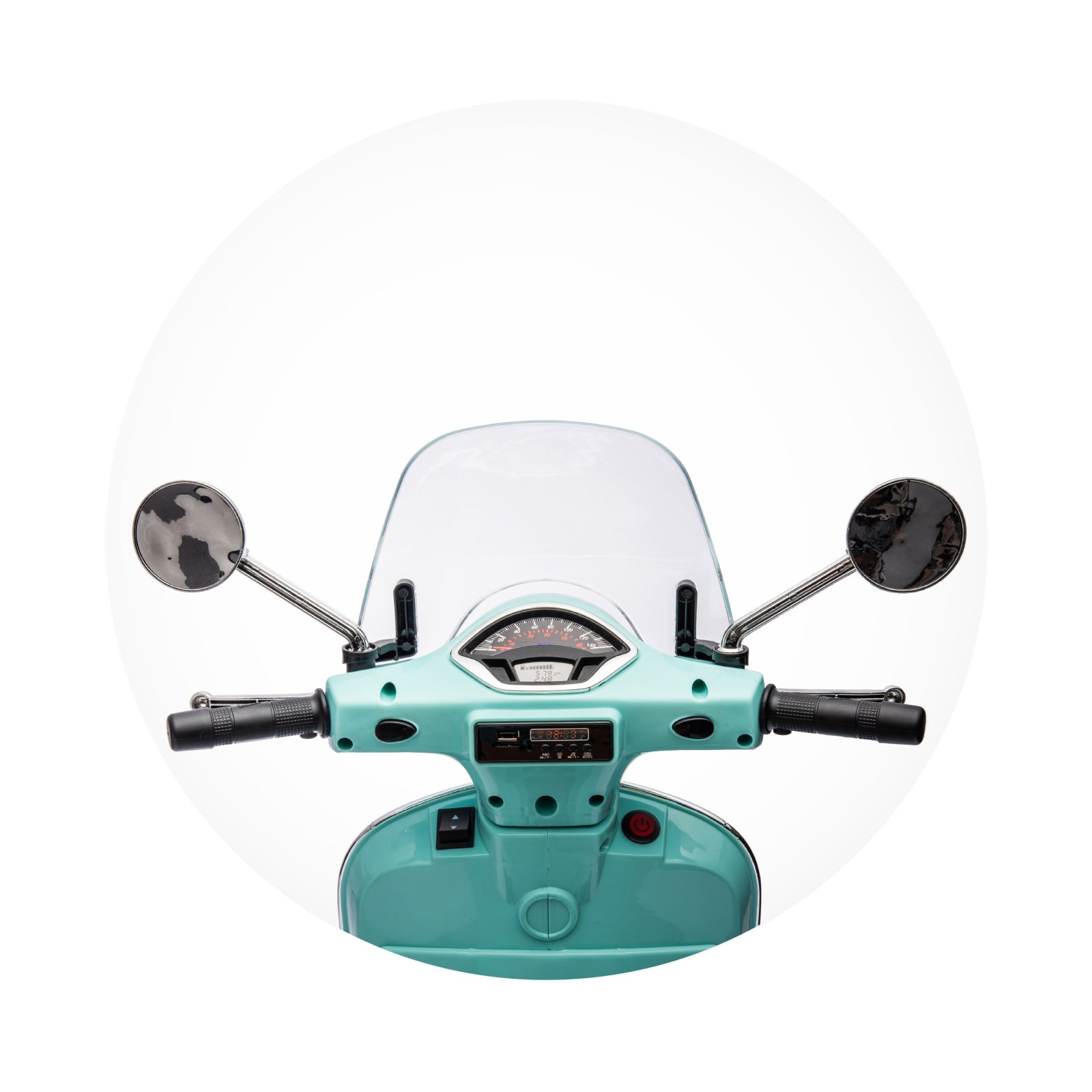 Chipolino Електрически мотор Vespa GTS Super зелен