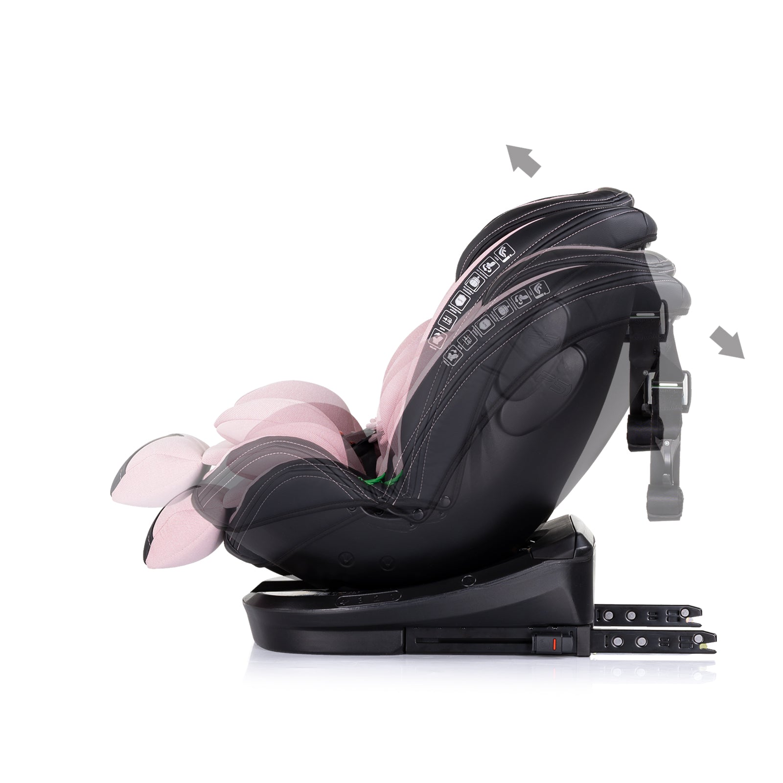 Chipolino Столче за кола360 I-size 40-150 HYPNOTIC маршме