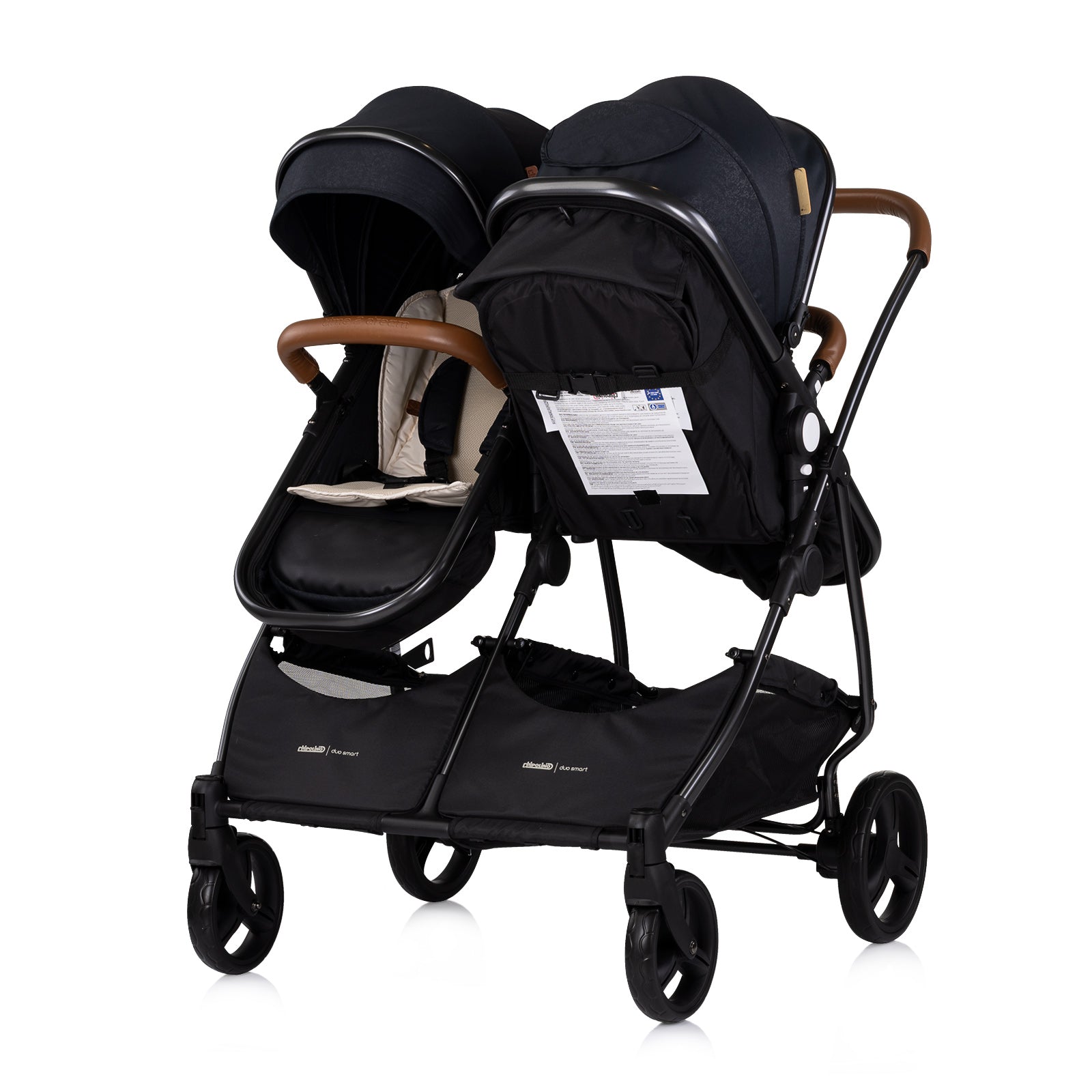 Chipolino Бебешка количка за две деца Duo Smart