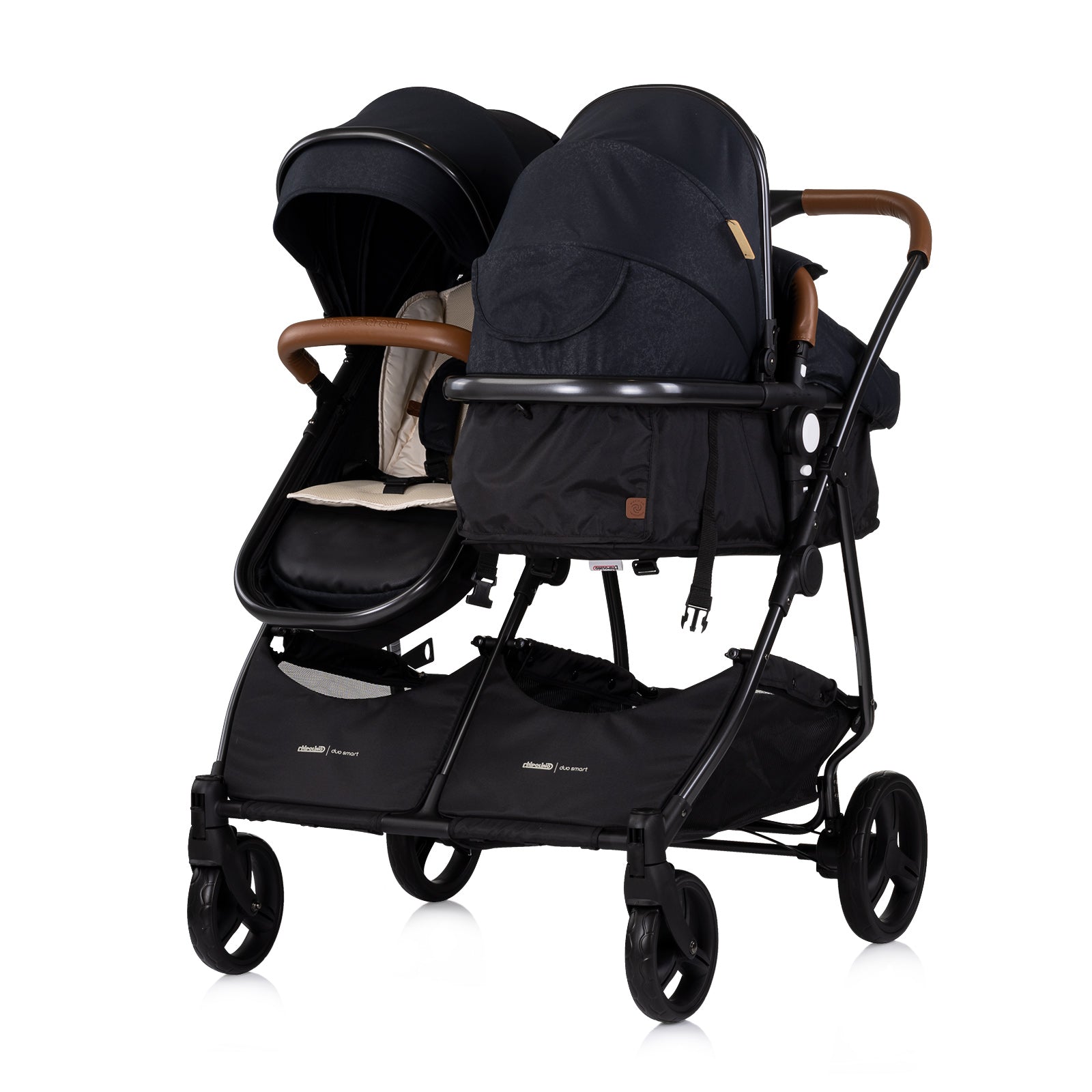 Chipolino Бебешка количка за две деца Duo Smart