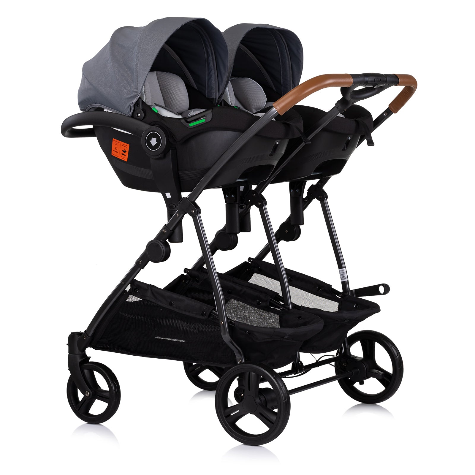 Chipolino Бебешка количка за две деца Duo Smart