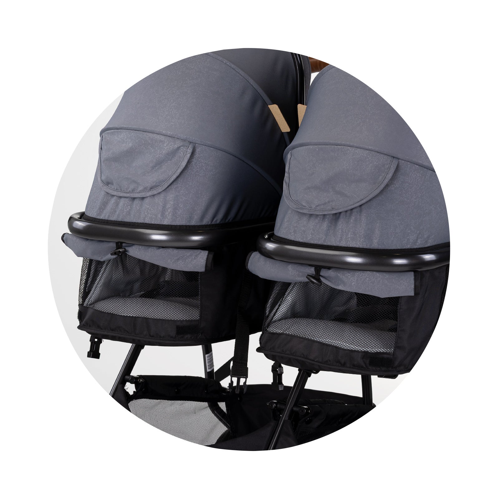 Chipolino Бебешка количка за две деца Duo Smart