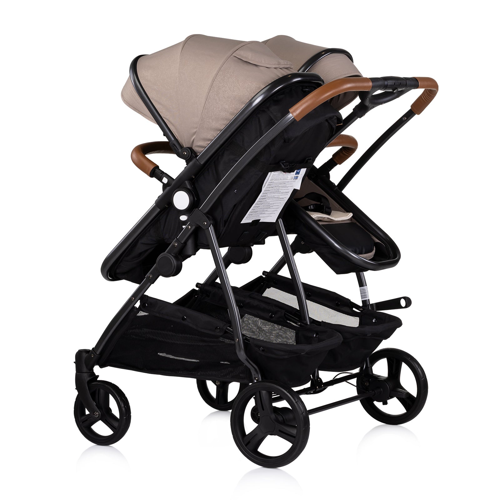 Chipolino Бебешка количка за две деца Duo Smart