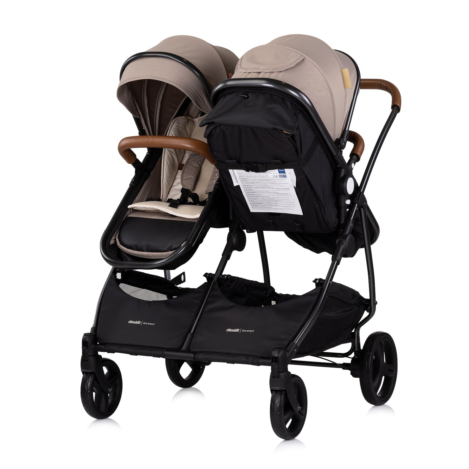 Chipolino Бебешка количка за две деца Duo Smart