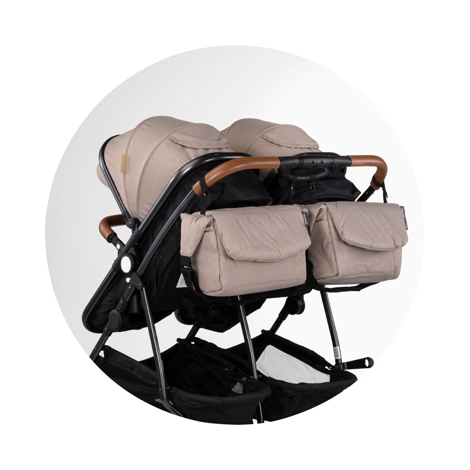 Chipolino Бебешка количка за две деца Duo Smart