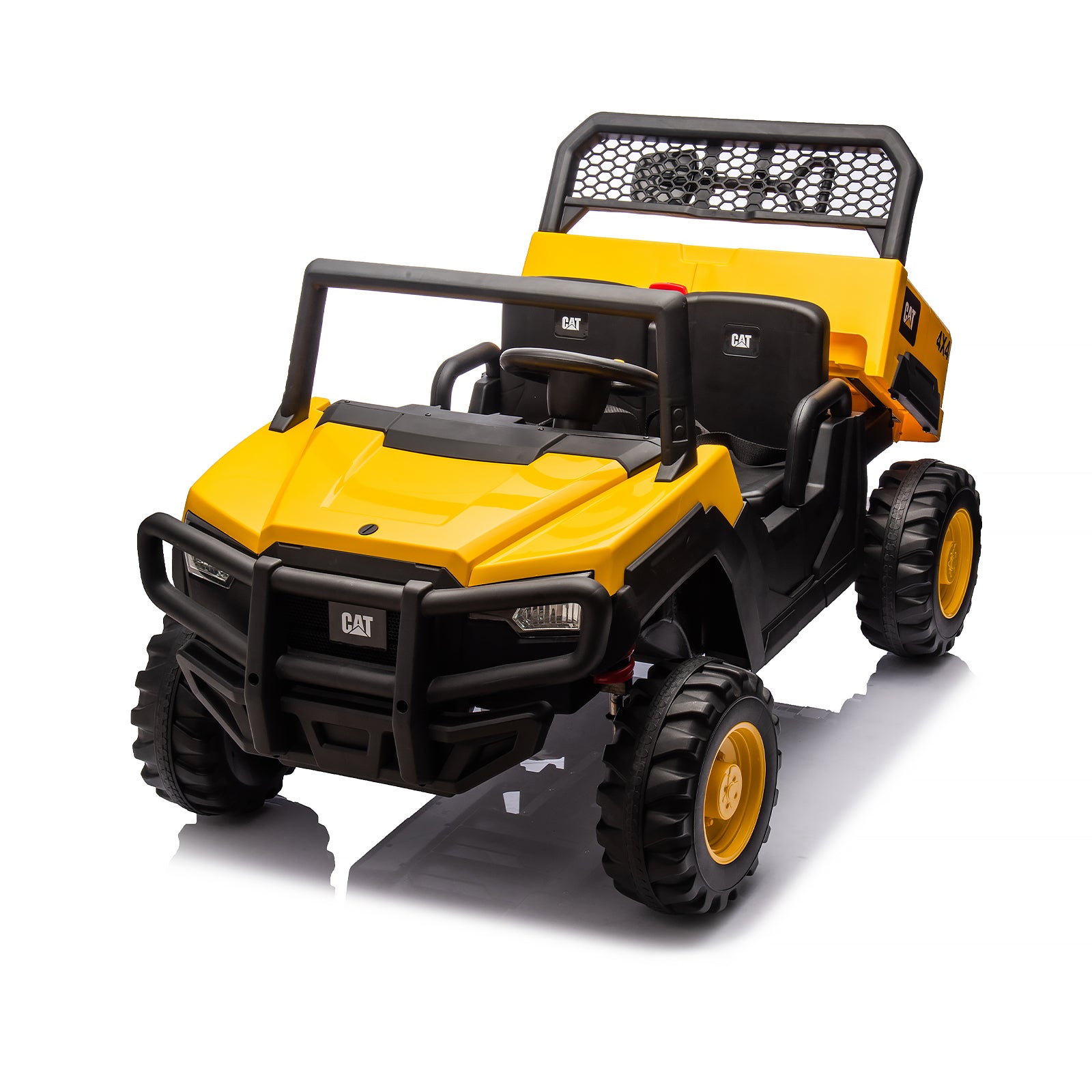 Chipolino Електрическа кола за 2 деца БЪГИ CAT UTV