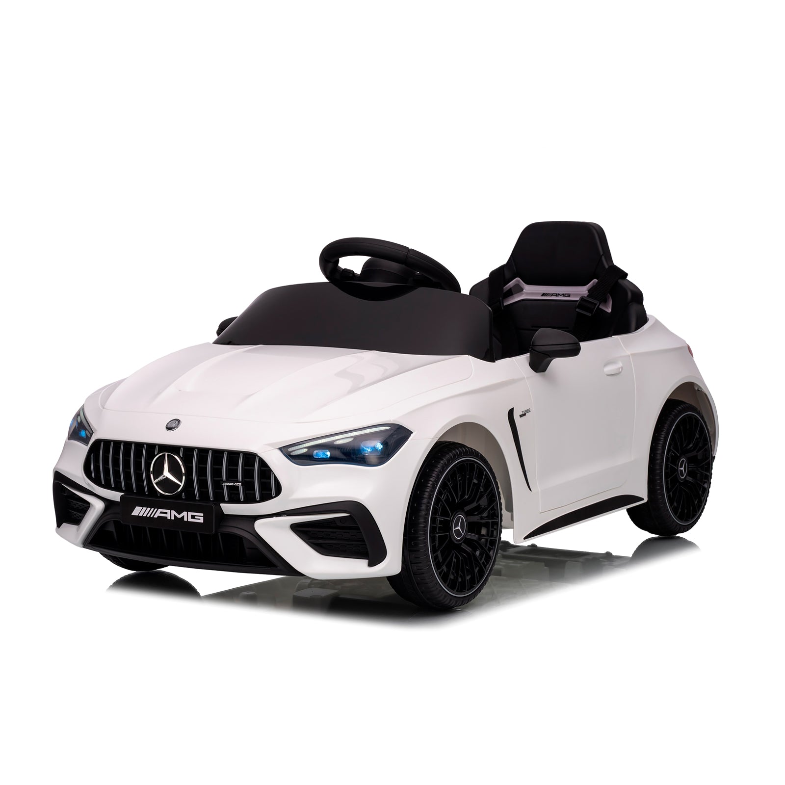 Chipolino Електрическа кола Mercedes AMG CLE 53 бяла