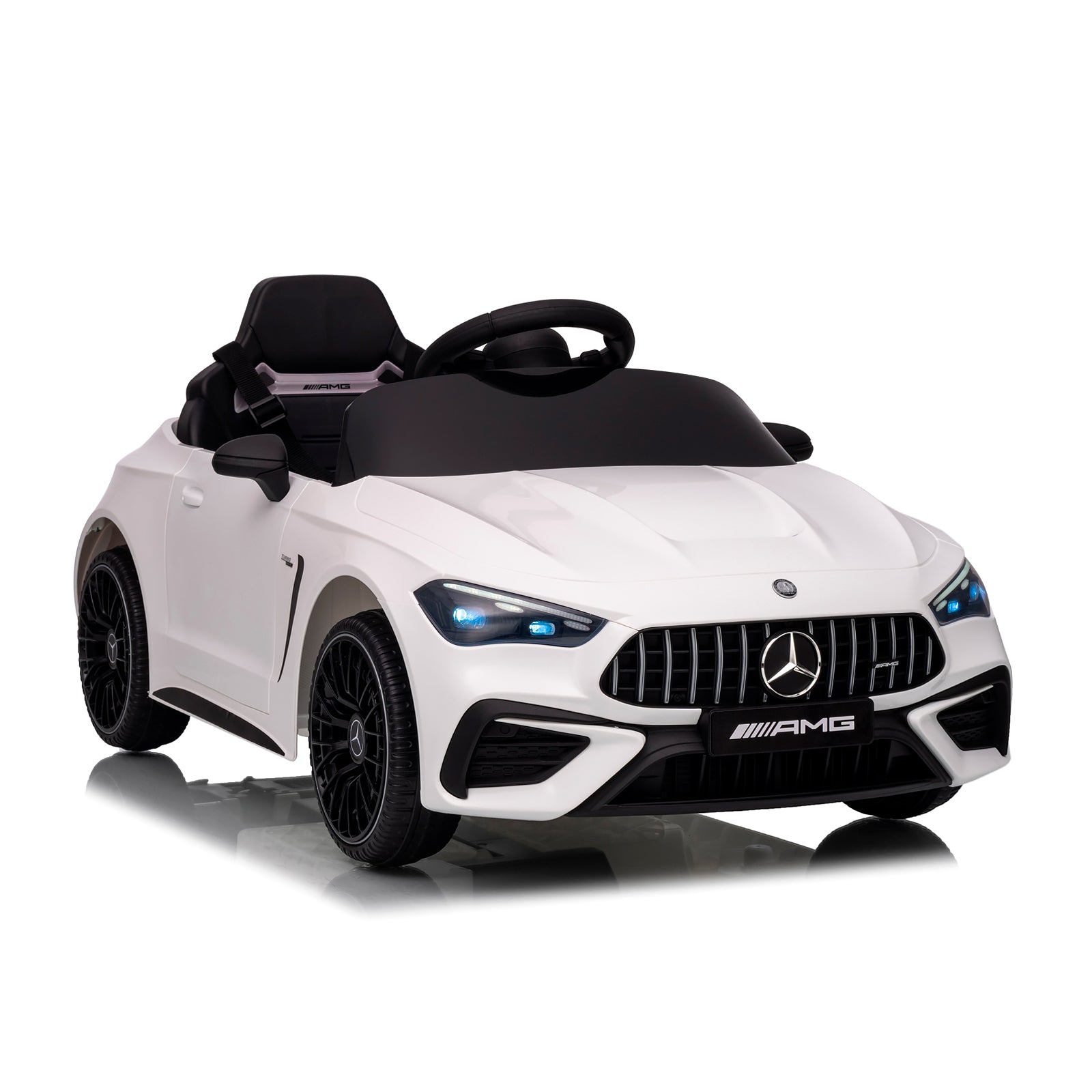 Chipolino Електрическа кола Mercedes AMG CLE 53 бяла
