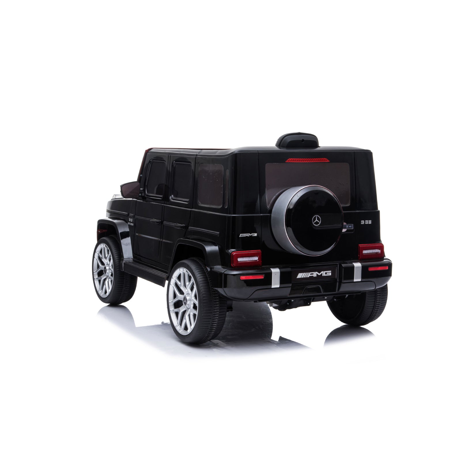 Chipolino Джип MercedesAMG G63 черенEVAгуми,коженa