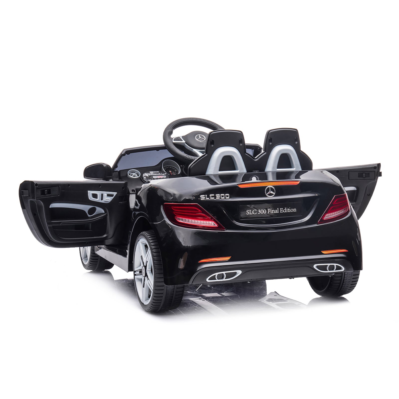 Chipolino Електрическа кола Mercedes Benz SLC300 черна