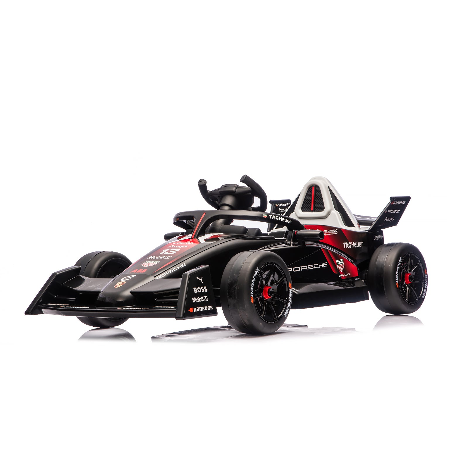 Chipolino Електрическа кола Formula E Porsche червена
