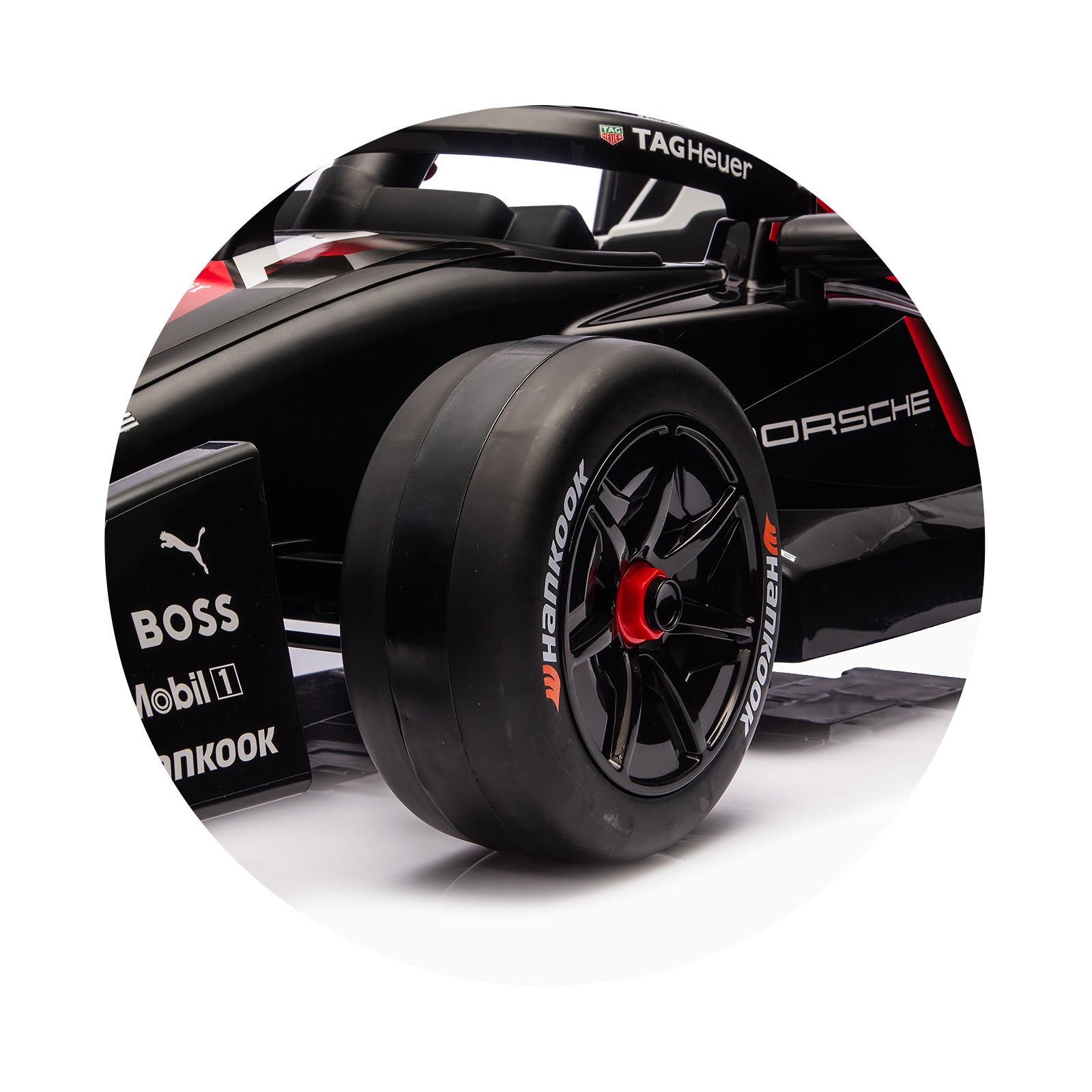 Chipolino Електрическа кола Formula E Porsche червена