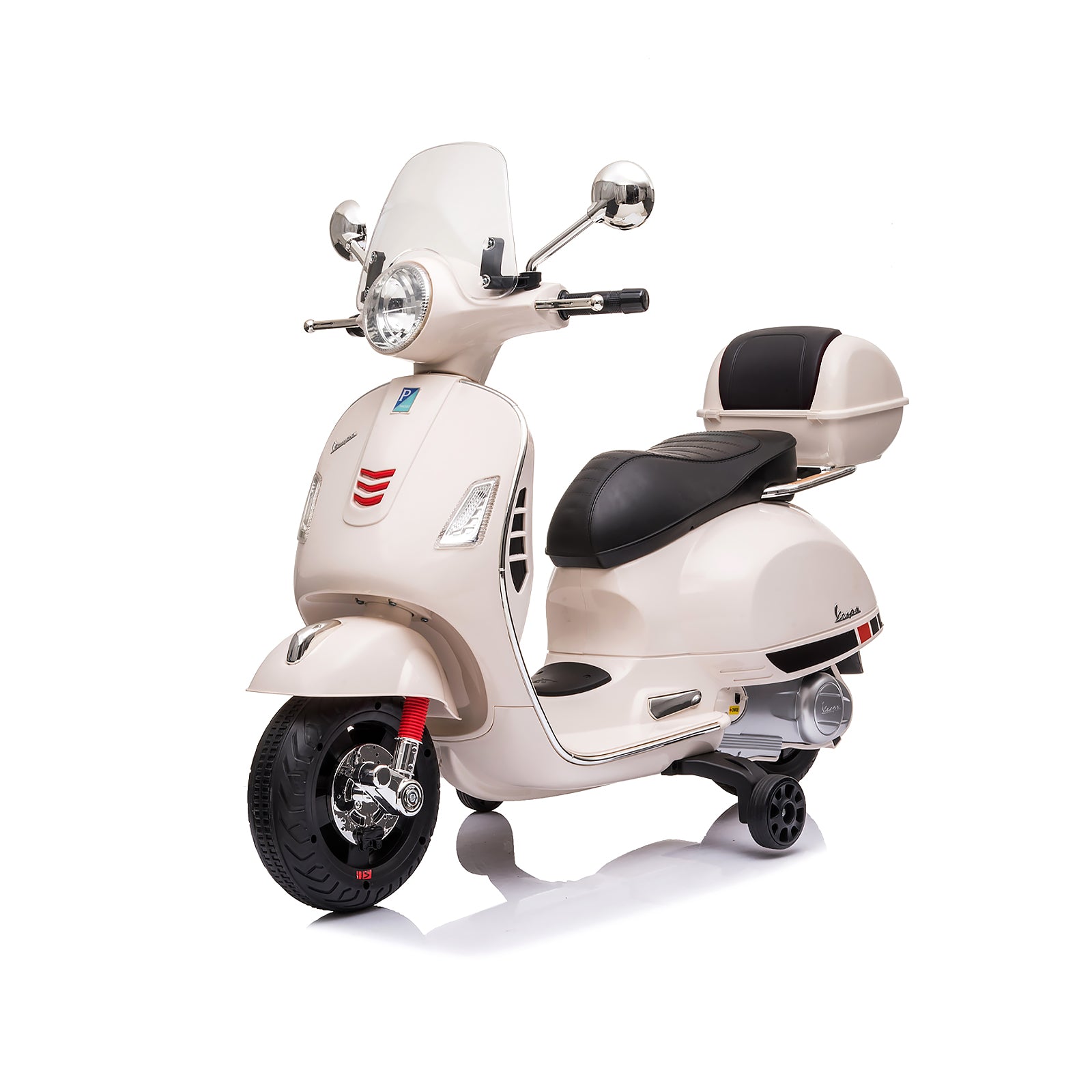 Chipolino Електрически мотор Vespa GTS Super бял