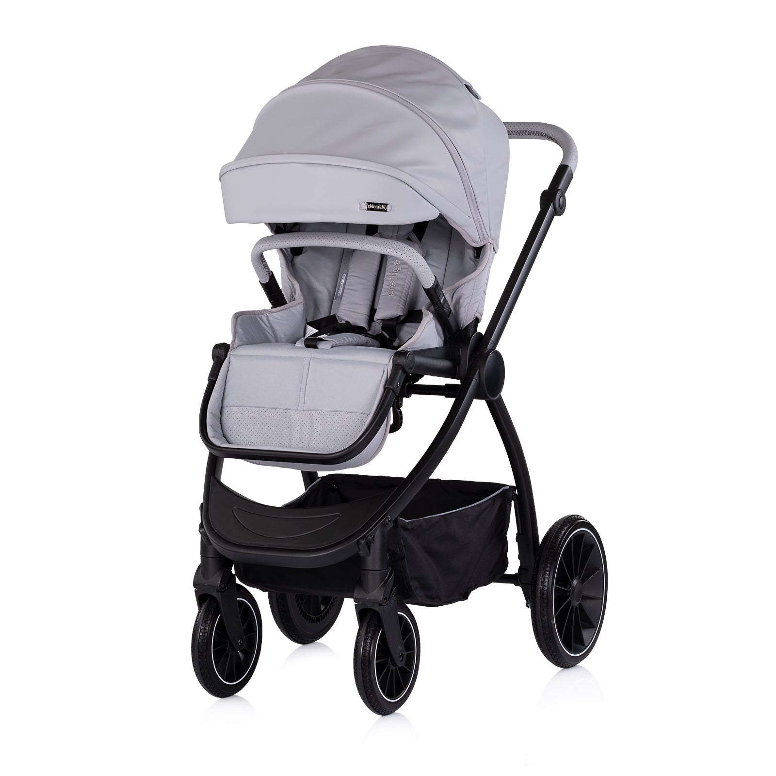 Chipolino Детска количка 3 в1"Престиж"платина