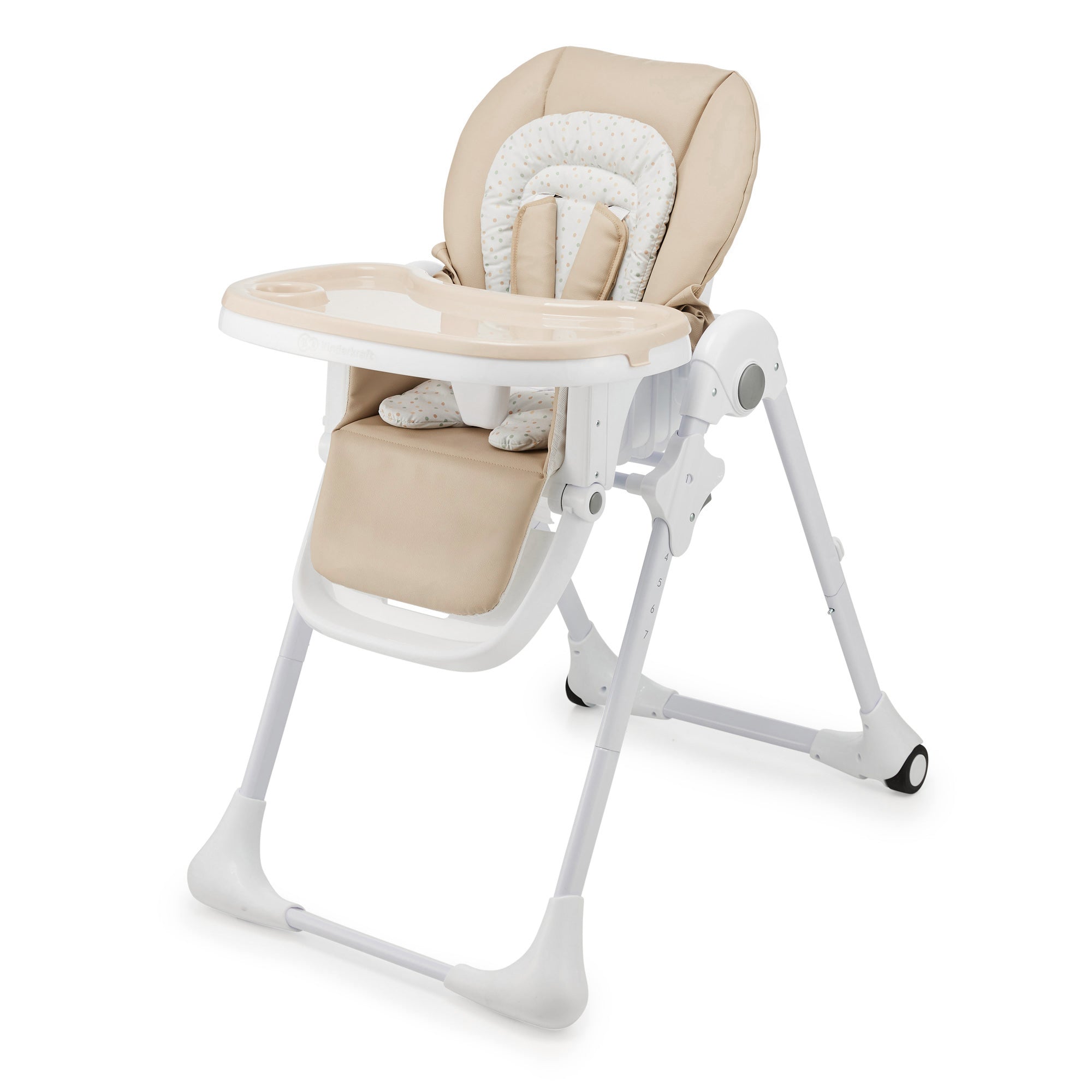Kinderkraft TUMMIE столче за хранене BEIGE