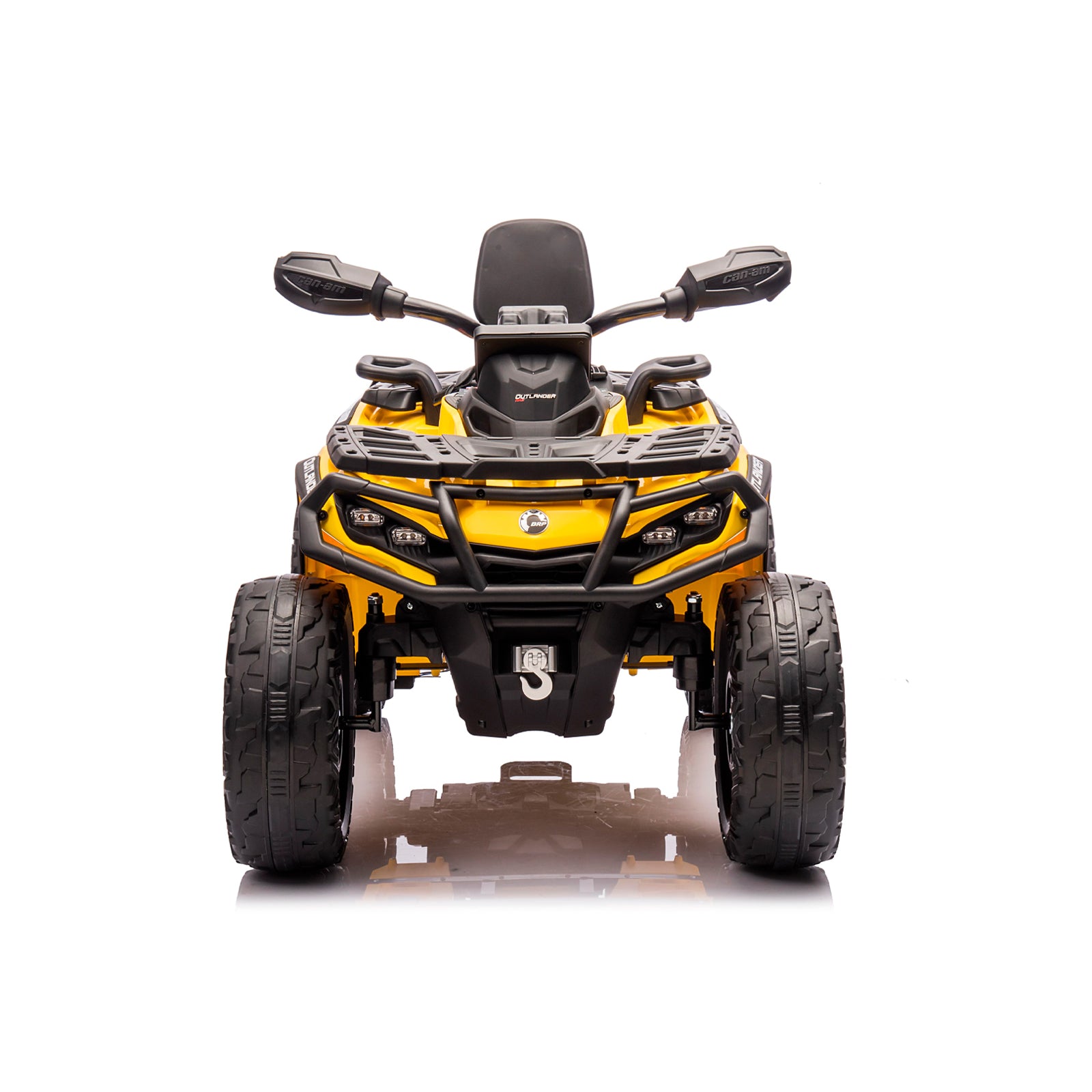 Chipolino Електрическо ATV CAN AM OUTLANDER жълто EVA гуми