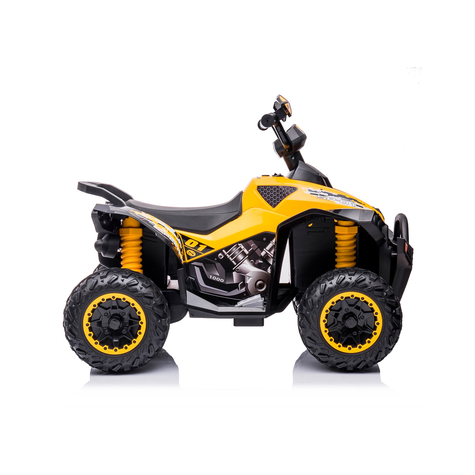 Chipolino Електрическо ATV SPEED жълто