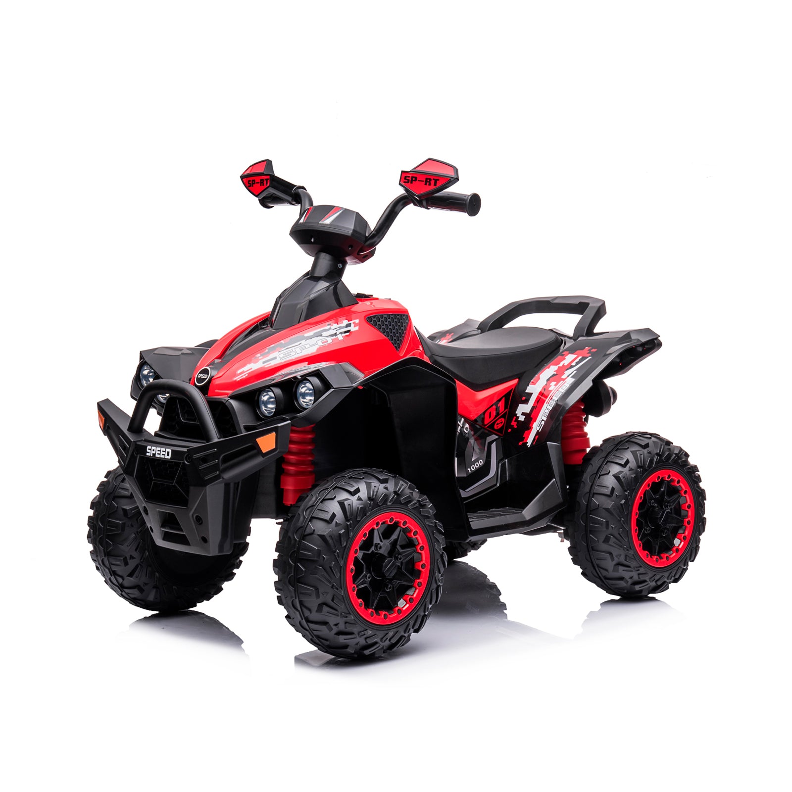 Chipolino Електрическо ATV SPEED червено