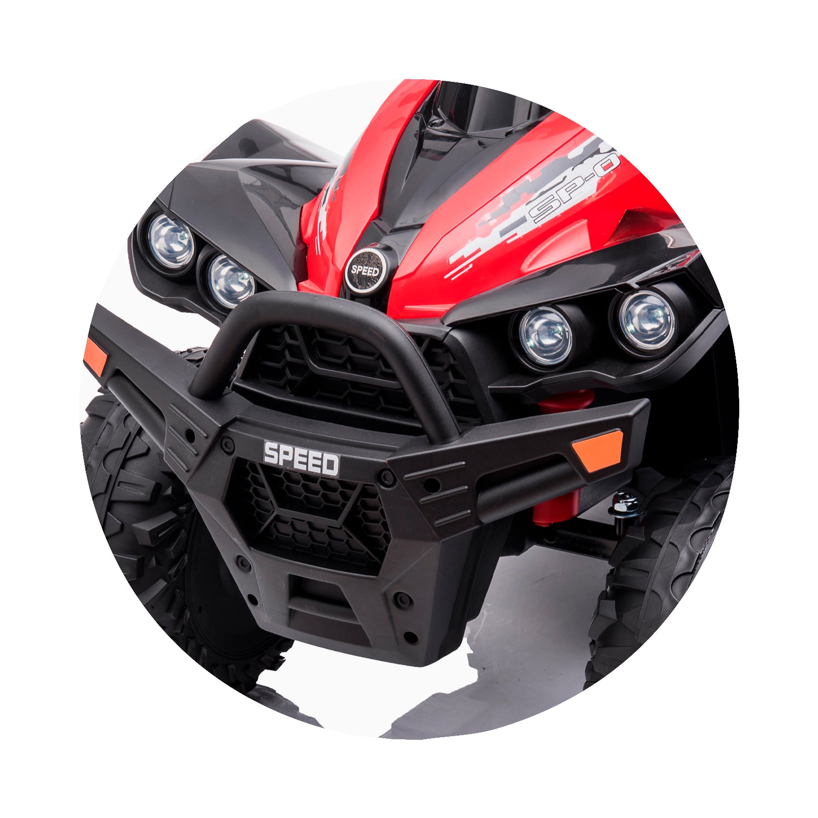 Chipolino Електрическо ATV SPEED червено