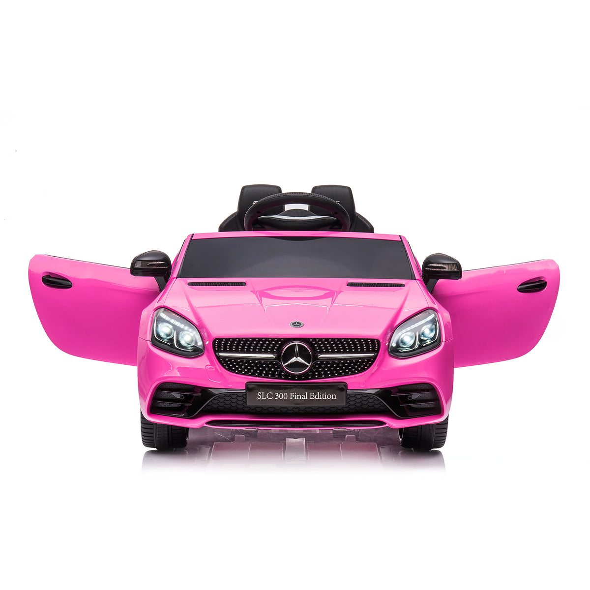 Chipolino Електрическа кола Mercedes Benz SLC300 LUX розова