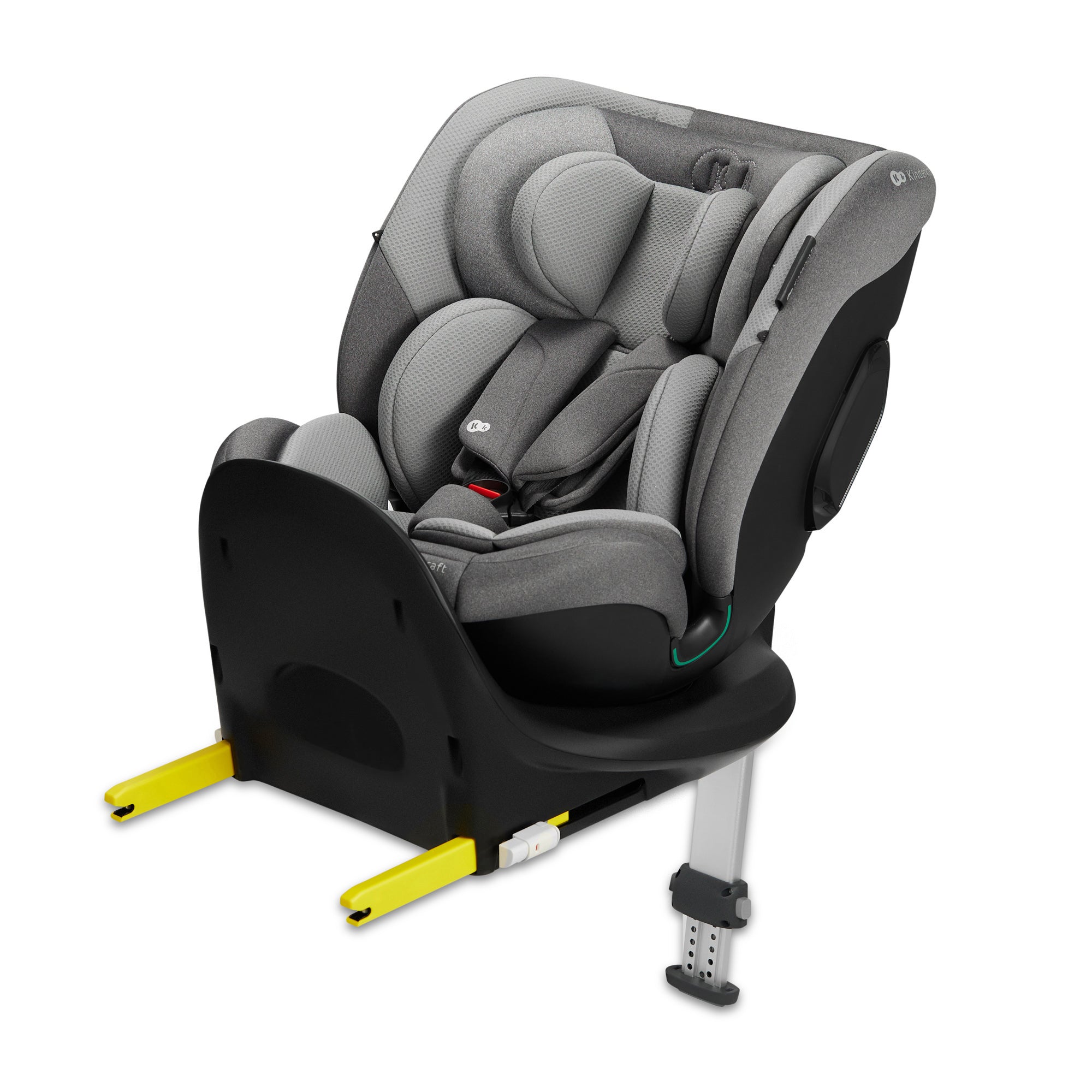 KinderKraft I-FIX столче за кола COOL GREY