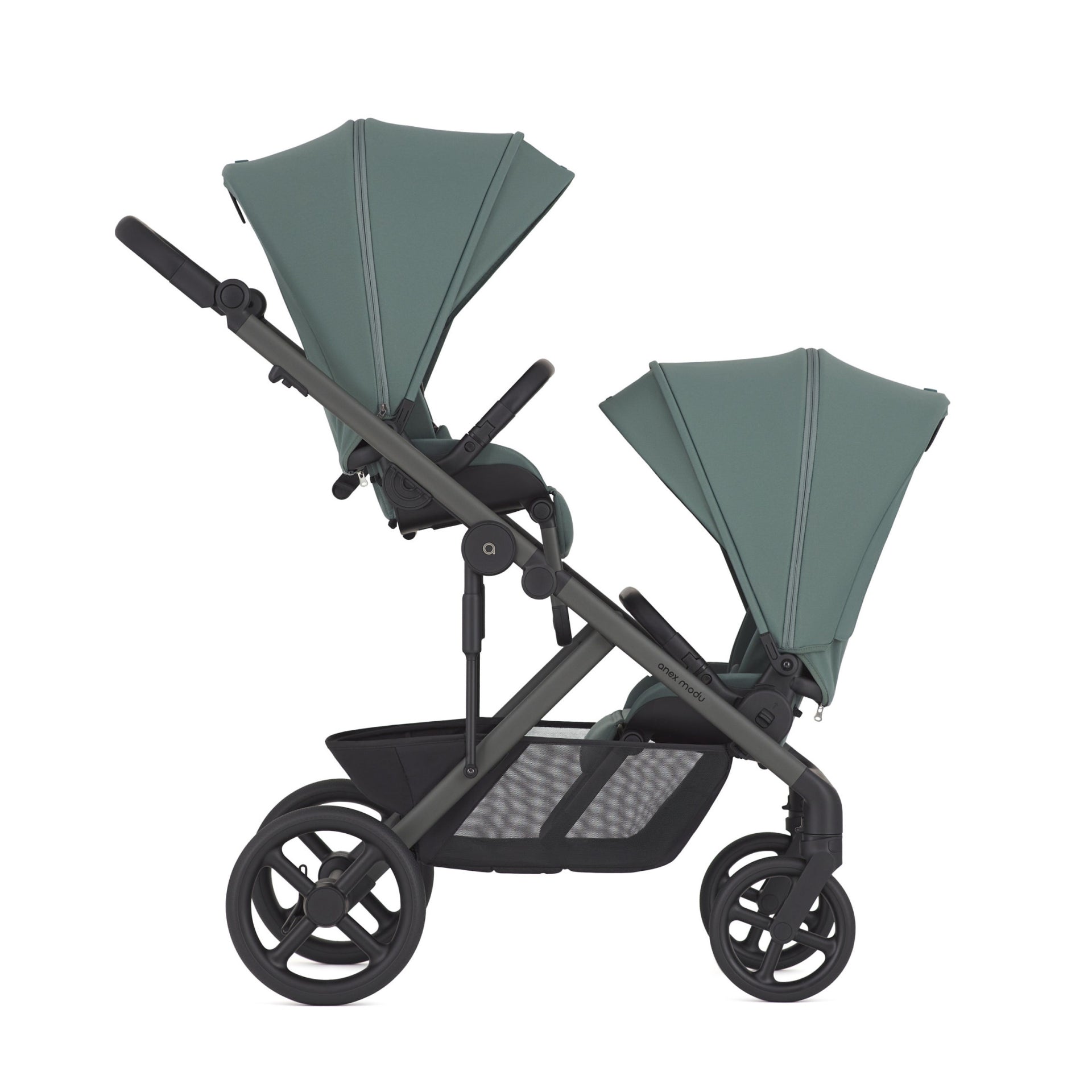 Бебешка количка Anex Modu Double 2 в 1 Greeny
