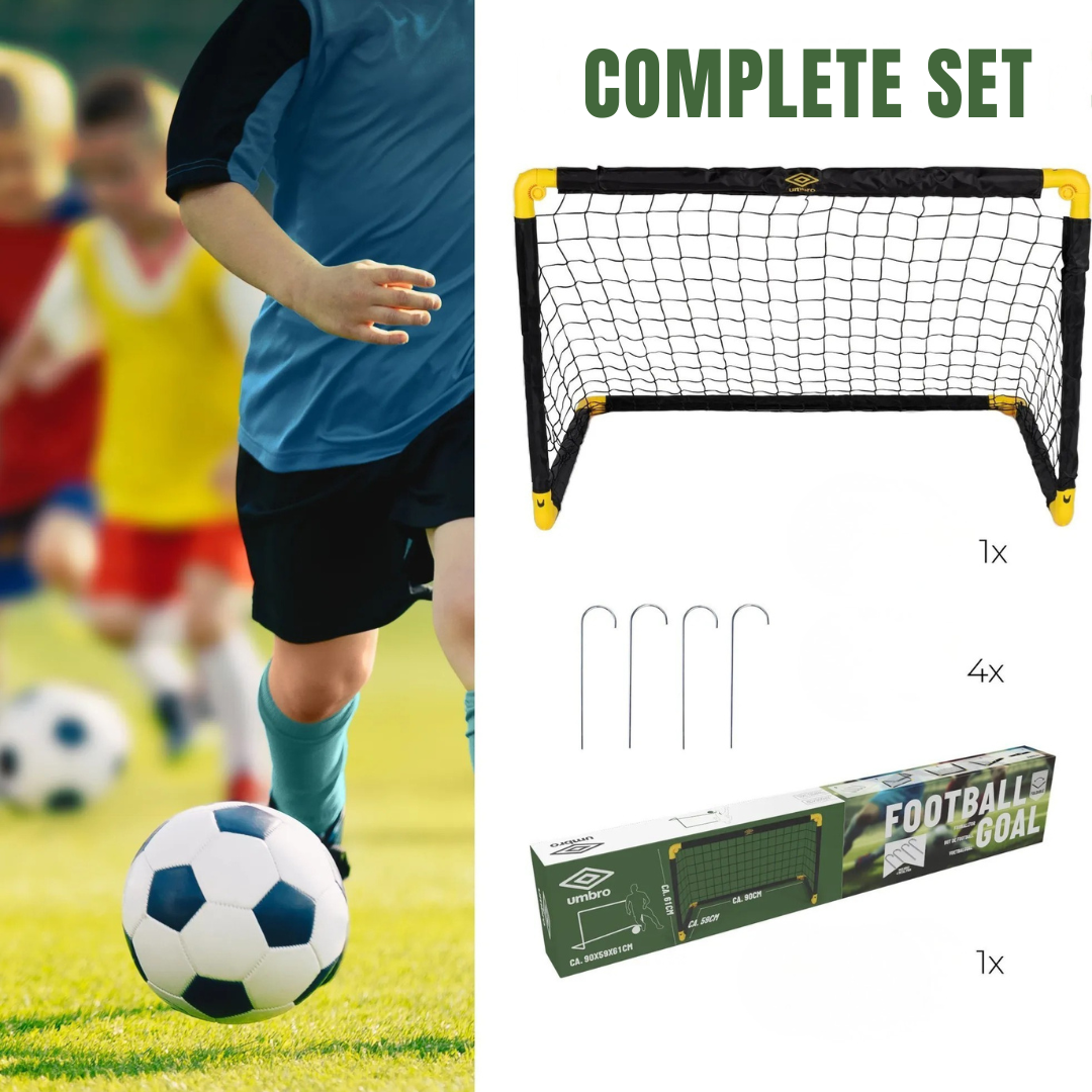 Umbro сгъваема футболна врата 90x59x61 см