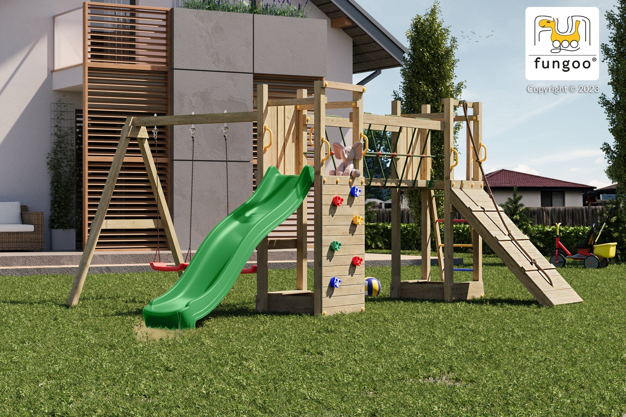 Fungoo 08300 MAXI FUNNY EXPOSURE детска площадка