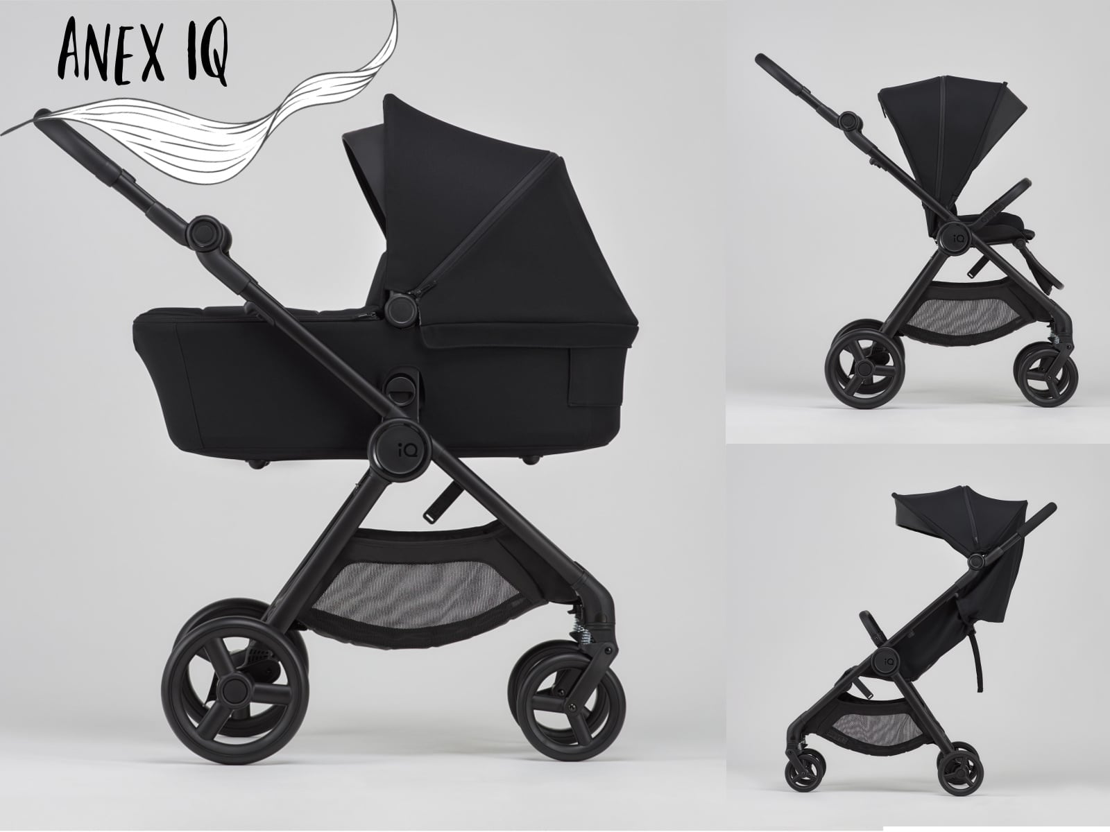 Anex-бебешка количка IQ Basic new /all in one/ Nyx