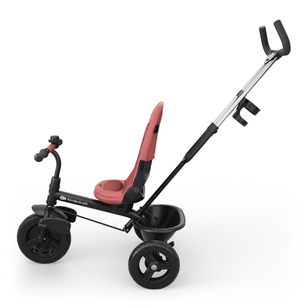 KinderKraft ASTON 2 PLUS триколка РОЗОВА