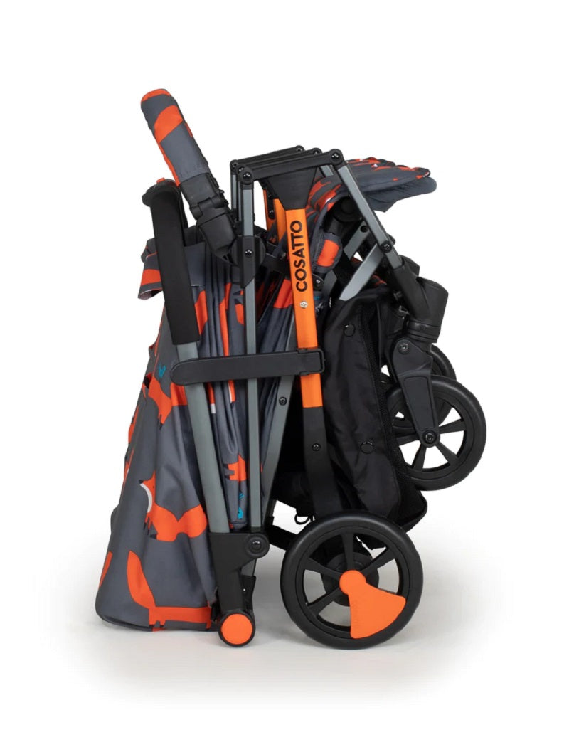Cosatto CT5359 Woosh Double Charcoal Mr. Fox беб.кол. за близнаци