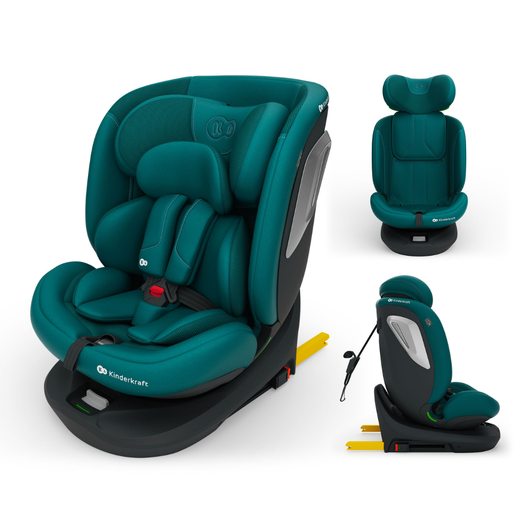 Kinderkraft I-Grow 2 PLUS столче за кола 40-150 cm GREEN