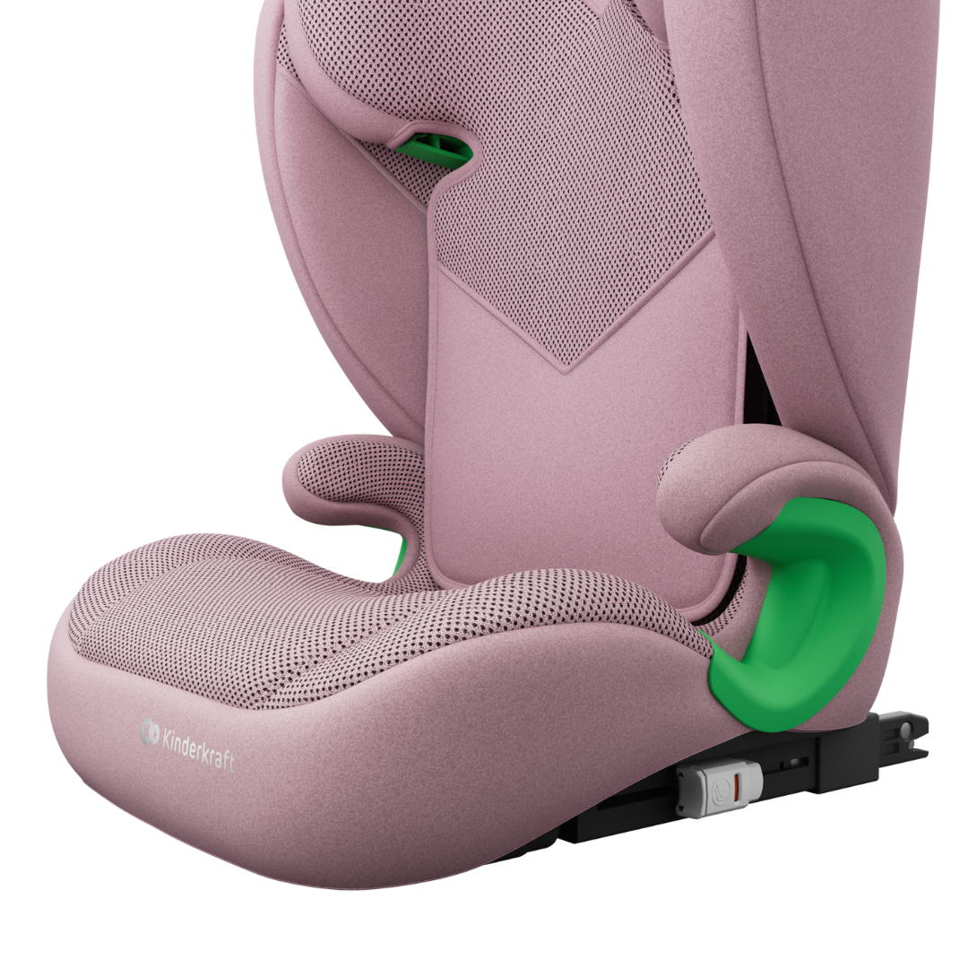 KinderKraft JUNIOR FIX 2 PLUS столче за кола PINK
