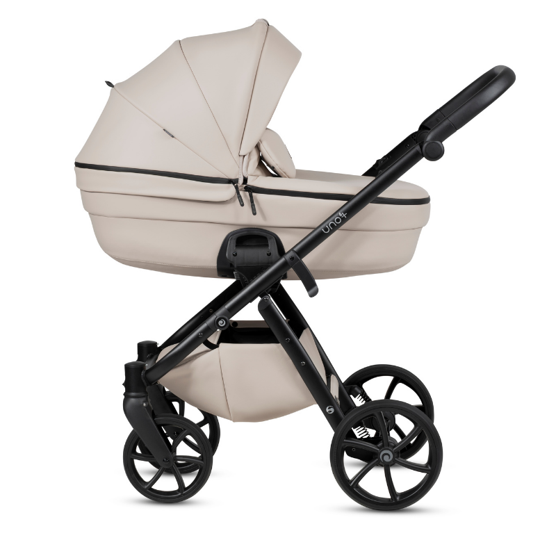 Tutis UNO 6+ Leather бебешка количка 2в1 151 Latte
