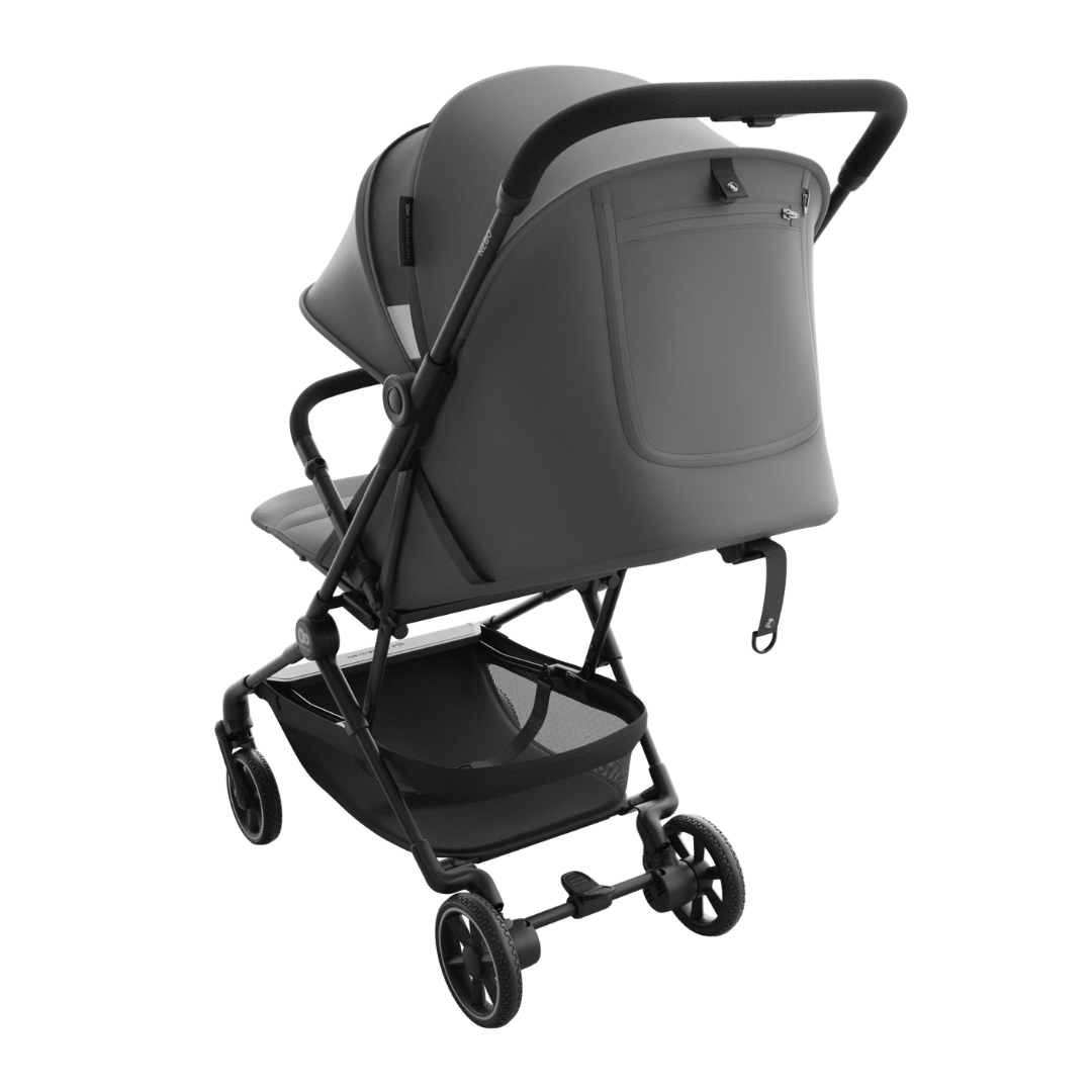 Kinderkraft NEBO бебешка количка PLATINUM GRAY